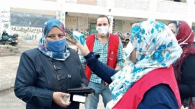 سيدة القطار تدعوا المواطنين للمشاركة فى العملية الانتخابية 