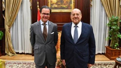 رئيس الشيوخ يلتقي سفير فرنسا في القاهرة 